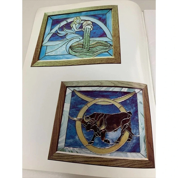 STARGAZING By John R. Smith & Linda Abbott *Excellent Condition* Stained Glass - Picture 5 of 12